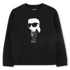 Sweatshirt mit logomotiv KARL LAGERFELD KIDS 
                    JUNGE