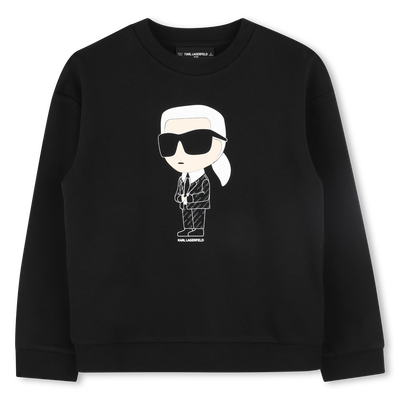 Sweatshirt mit logomotiv KARL LAGERFELD KIDS JUNGE