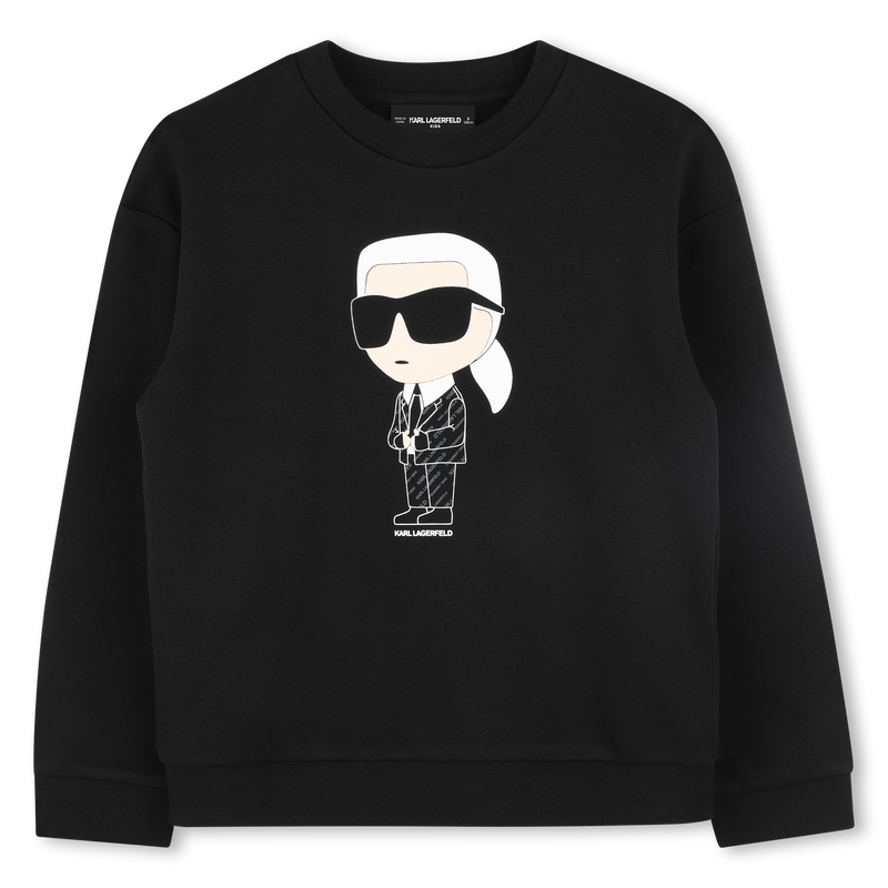 Sweatshirt mit logomotiv KARL LAGERFELD KIDS 
                        JUNGE