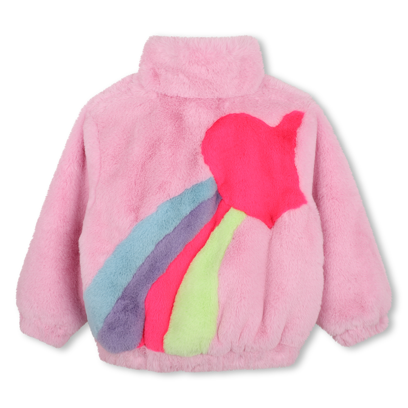 Flauschiger Fleece-Mantel BILLIEBLUSH 
                        M&Auml;DCHEN