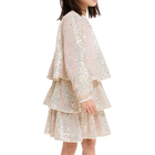 Volantkleid mit Pailletten BILLIEBLUSH 
                    M&Auml;DCHEN