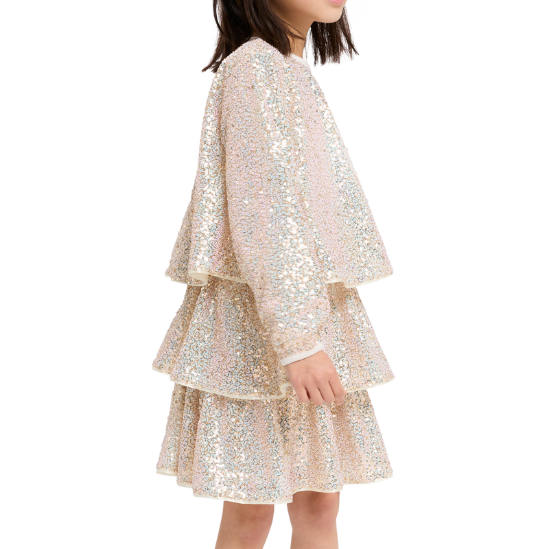 Volantkleid mit Pailletten BILLIEBLUSH 
                        M&Auml;DCHEN