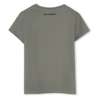 T-Shirt mit Illustrationen KARL LAGERFELD KIDS 
                    M&Auml;DCHEN