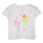 Kurzarm-T-Shirt aus Baumwolle BILLIEBLUSH 
                    M&Auml;DCHEN