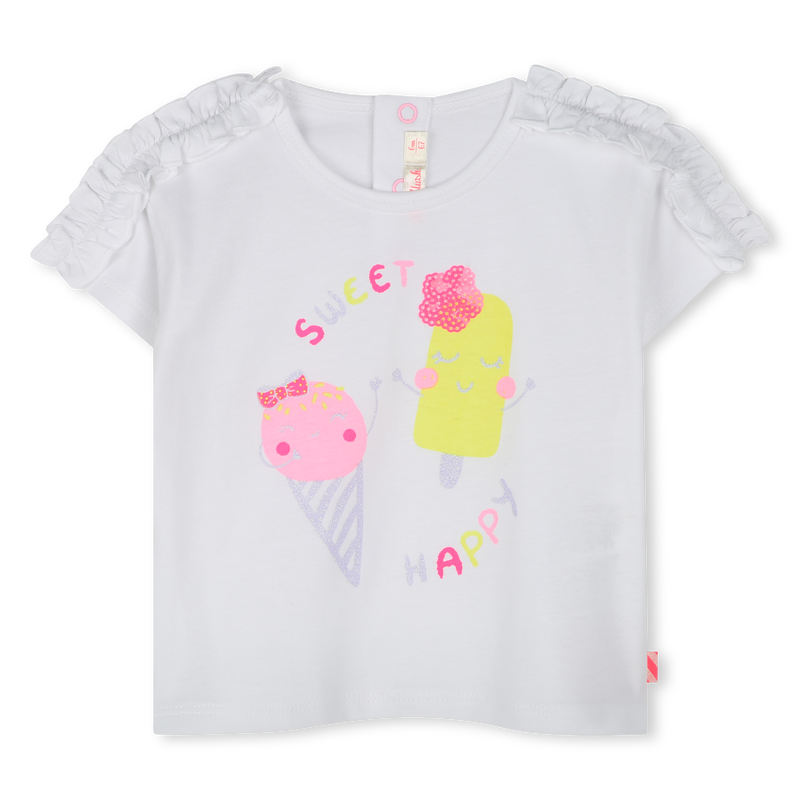 Kurzarm-T-Shirt aus Baumwolle BILLIEBLUSH 
                        M&Auml;DCHEN