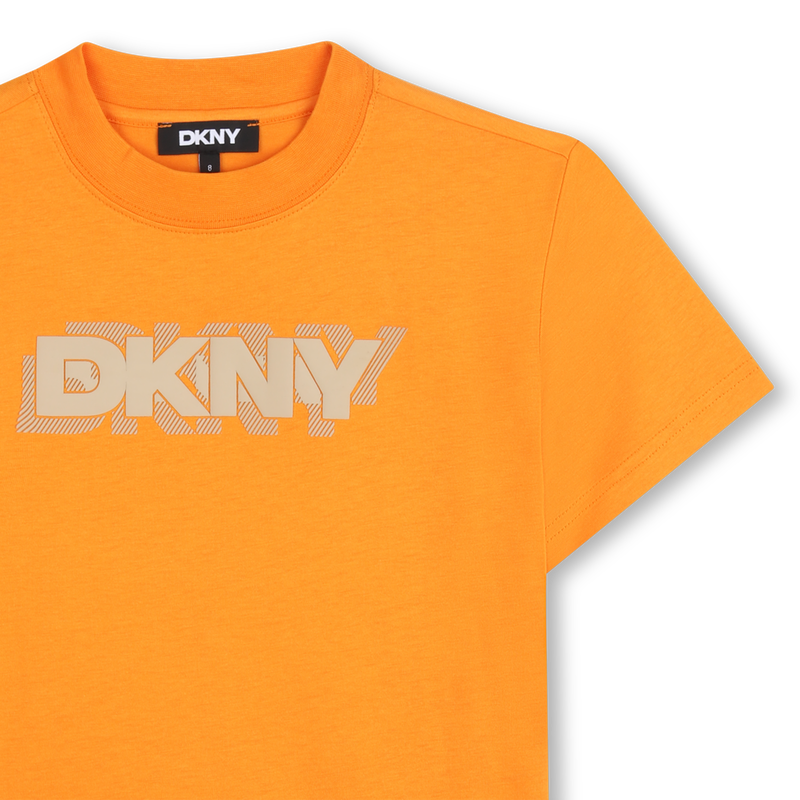 KURZ&Auml;RMELIGES T-SHIRT DKNY 
                        JUNGE