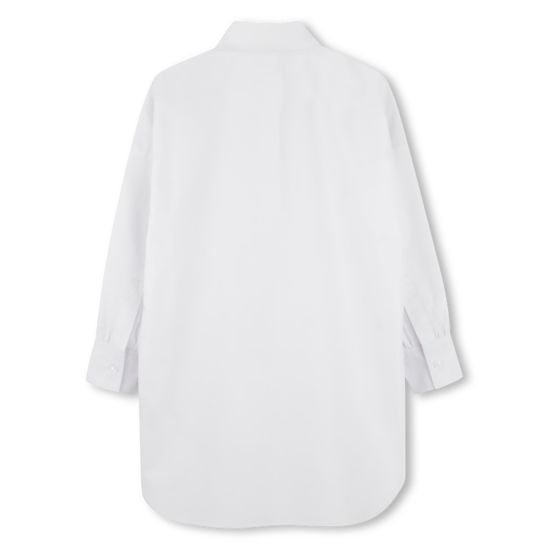 Lang&auml;rmeliges Hemdkleid KARL LAGERFELD KIDS 
                        M&Auml;DCHEN