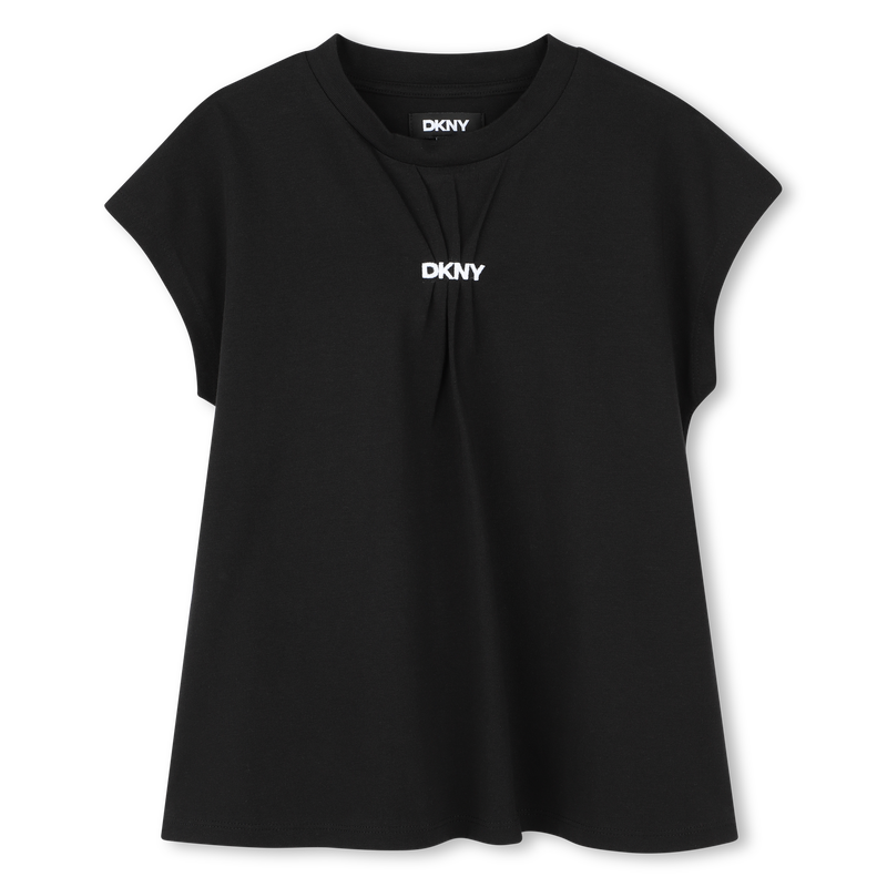 Flie&szlig;endes Baumwoll-T-Shirt DKNY 
                        M&Auml;DCHEN