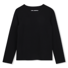 Langarmshirt KARL LAGERFELD KIDS 
                    M&Auml;DCHEN
