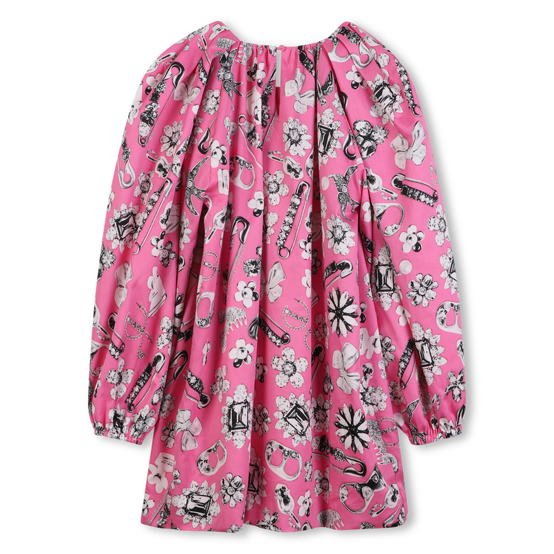 Kleid aus Baumwollsatin MARC JACOBS 
                        M&Auml;DCHEN