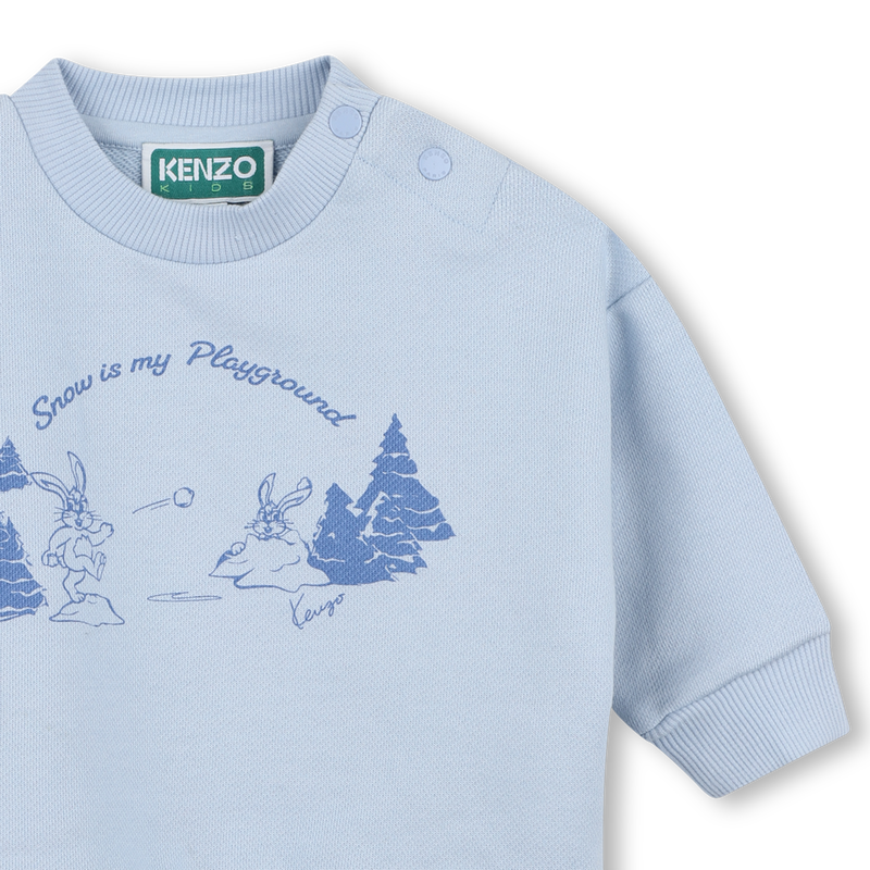 Set aus Cardigan und Hose KENZO KIDS 
                        JUNGE