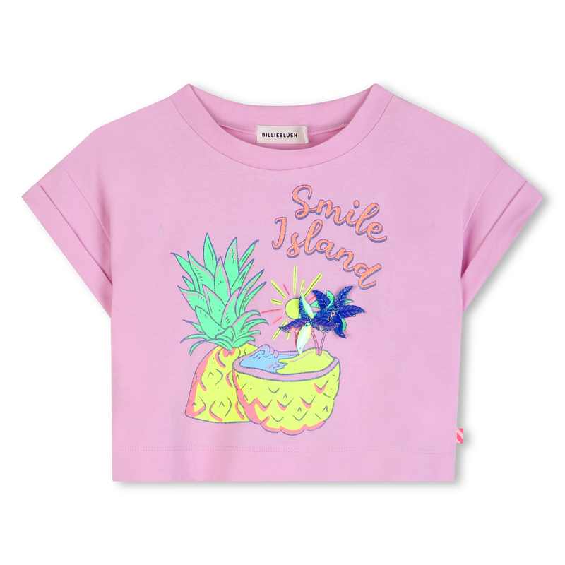 KURZ&Auml;RMELIGES T-SHIRT BILLIEBLUSH 
                        M&Auml;DCHEN
