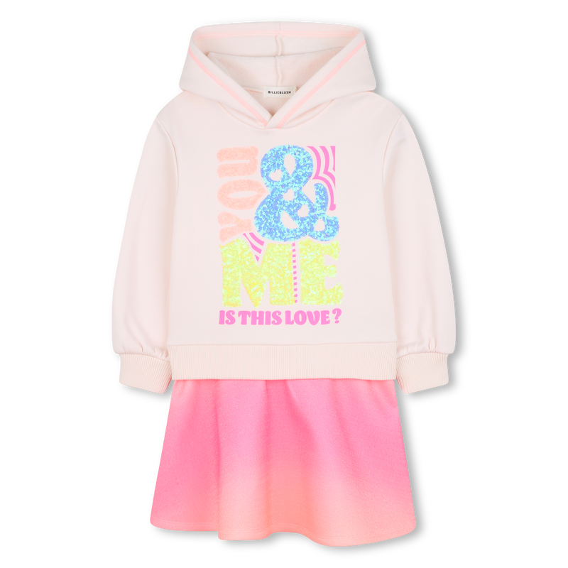 Kleid aus zwei Materialien BILLIEBLUSH 
                        M&Auml;DCHEN