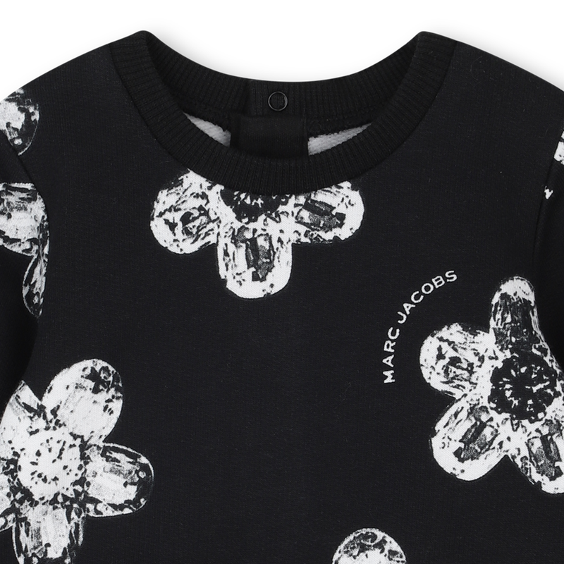 Kleid aus Baumwollfleece MARC JACOBS 
                        UNISEX