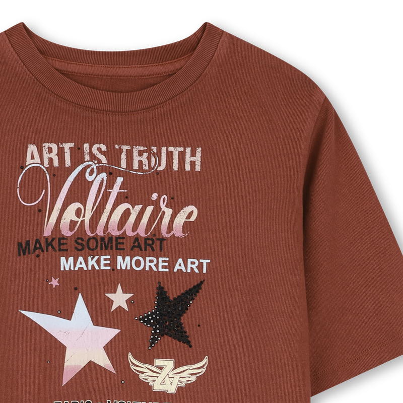 T-Shirt mit kurzen &Auml;rmeln ZADIG & VOLTAIRE 
                        M&Auml;DCHEN
