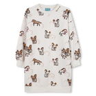 Fleece kleid KENZO KIDS 
                    M&Auml;DCHEN