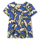 T-Shirt-Kleid aus Baumwolle KENZO KIDS 
                    M&Auml;DCHEN