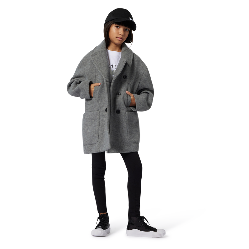 Mantel aus Wollstoff DKNY 
                        M&Auml;DCHEN