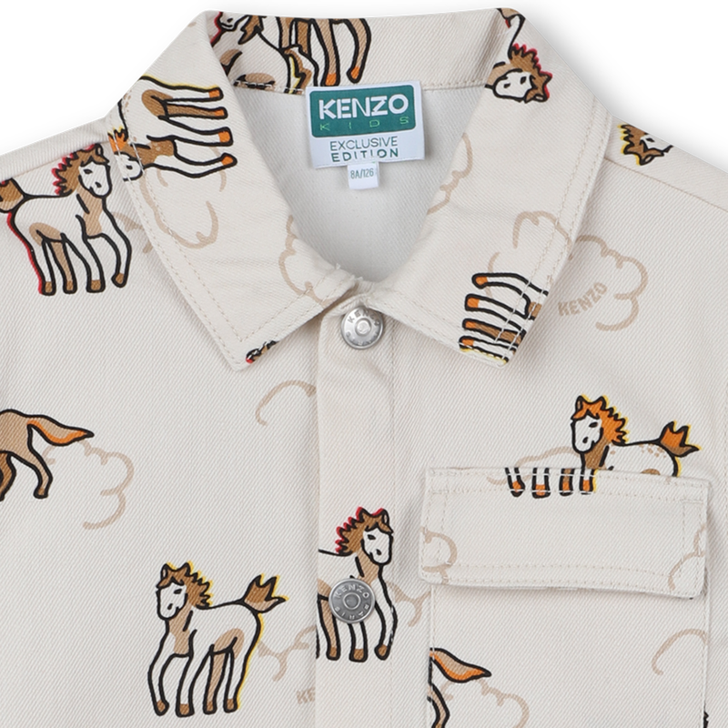 GERADE GESCHNITTENE JACKE KENZO KIDS 
                        UNISEX