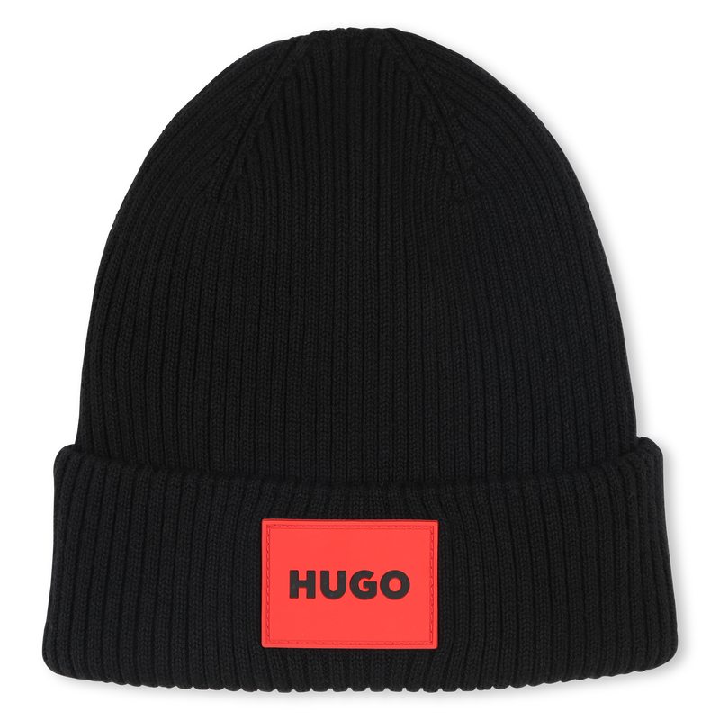Strickm&uuml;tze aus Baumwolle HUGO 
                        UNISEX