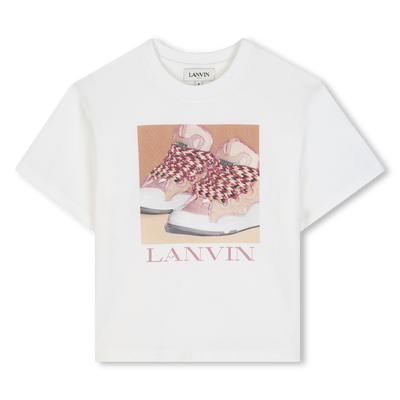T-Shirt mit kurzen &Auml;rmeln LANVIN M&Auml;DCHEN