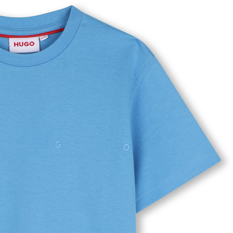 T-Shirt mit kurzen &Auml;rmeln HUGO 
                        JUNGE