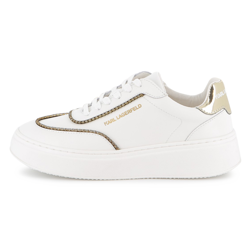 Low-Top-Sneakers mit Schnürung KARL LAGERFELD KIDS 
                        MÄDCHEN