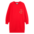 Gerades Kleid mit Stickereien KENZO KIDS 
                    M&Auml;DCHEN