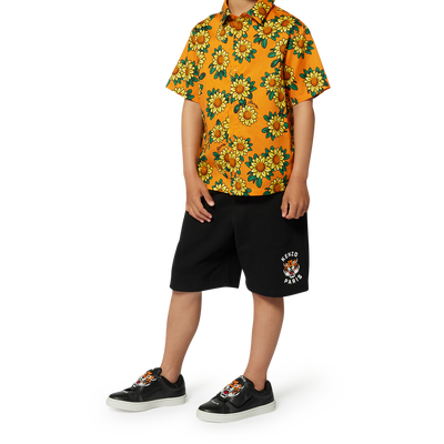 Hemd aus Baumwollsatin KENZO KIDS JUNGE