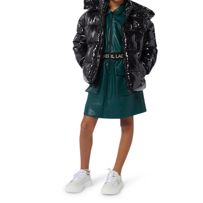 Strickm&uuml;tze mit Pailletten KARL LAGERFELD KIDS M&Auml;DCHEN