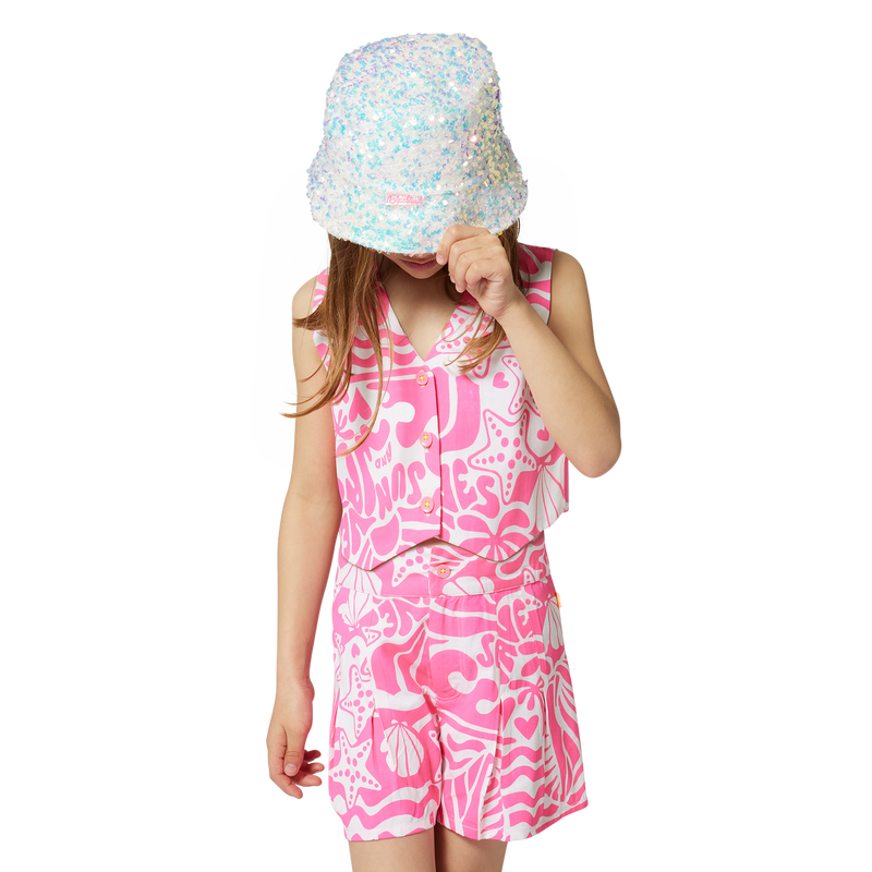 Fischerhut mit Pailletten BILLIEBLUSH 
                        M&Auml;DCHEN