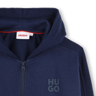 Kapuzen-Sweatjacke HUGO 
                    JUNGE