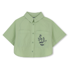 Poplin hemd KENZO KIDS 
                    M&Auml;DCHEN