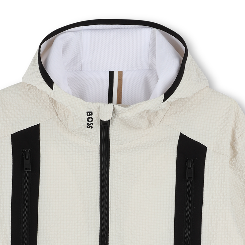 Windjacke mit Kapuze BOSS 
                        JUNGE