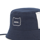 Bucket hat mit verschl&uuml;ssen BOSS 
                    JUNGE