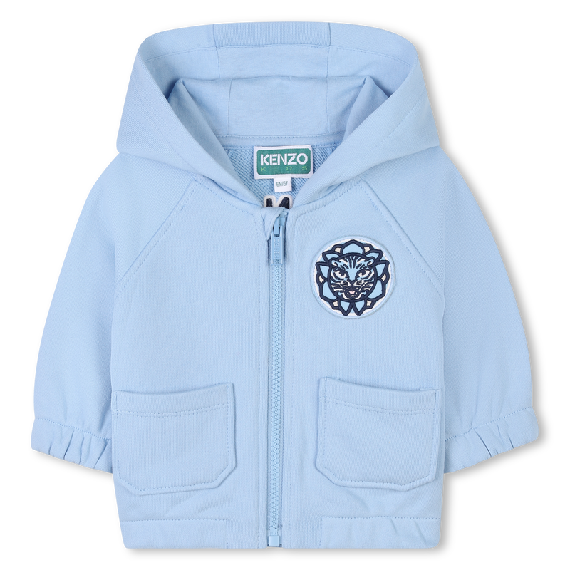 Joggingjacke mit Zipper KENZO KIDS 
                        JUNGE