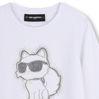 Langarmshirt KARL LAGERFELD KIDS 
                    M&Auml;DCHEN