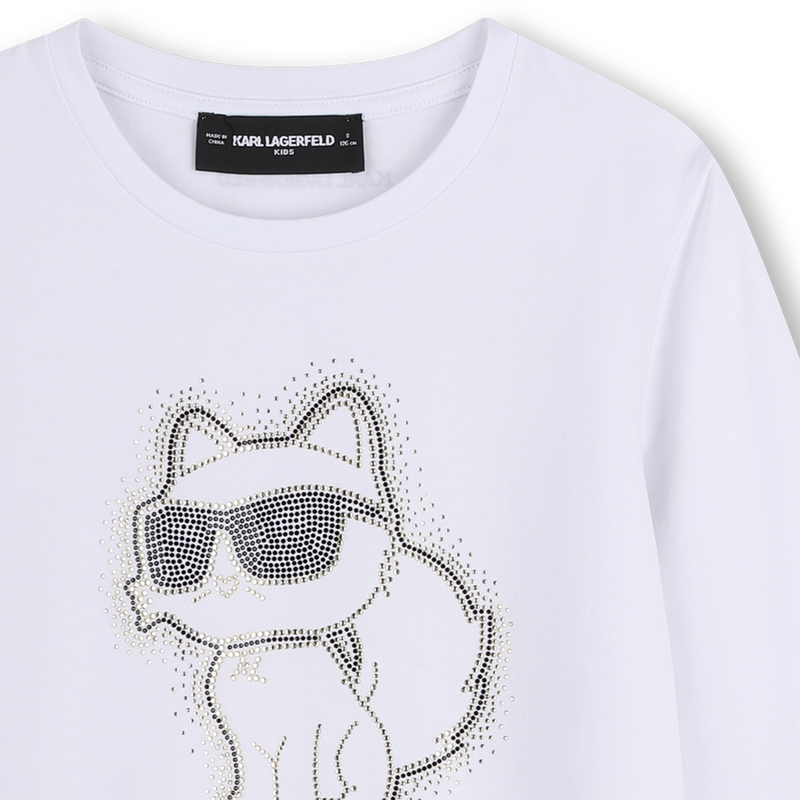 Langarmshirt KARL LAGERFELD KIDS 
                        M&Auml;DCHEN