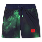 Wasserabweisende Badeshorts HUGO 
                    JUNGE