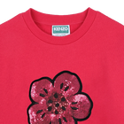 Sweatshirt-Kleid mit Ballon&auml;rmeln KENZO KIDS 
                    M&Auml;DCHEN