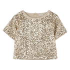 Festliche Paillettenbluse MICHAEL KORS 
                    M&Auml;DCHEN