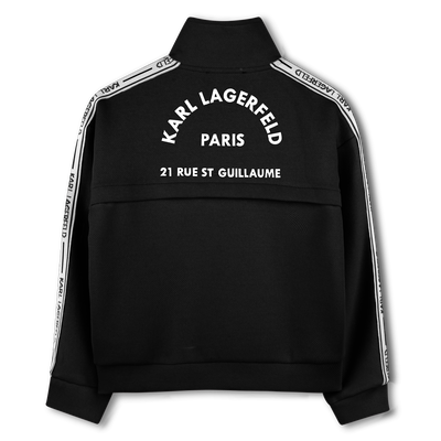 Sweatshirt mit Stretch-Taille KARL LAGERFELD KIDS M&Auml;DCHEN