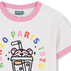 Kurz&auml;rmeliges t-shirt KENZO KIDS 
                    M&Auml;DCHEN