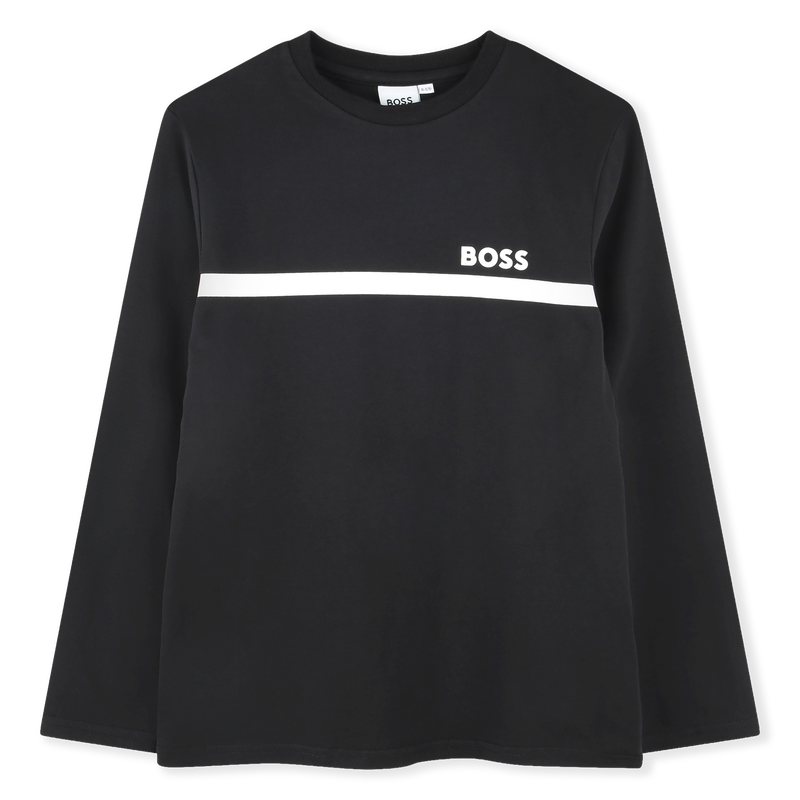 Lang&auml;rmeliges t-shirt BOSS 
                        JUNGE