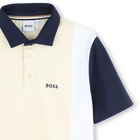 Kurzarmpoloshirt aus Baumwolle BOSS 
                    JUNGE