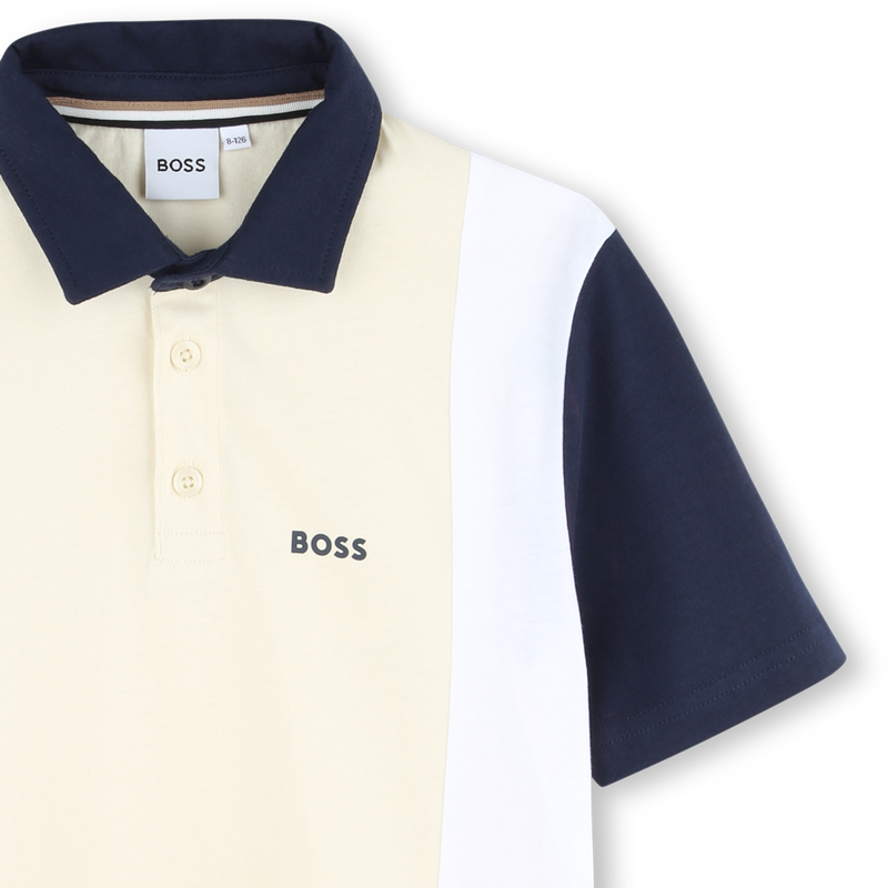 Kurzarmpoloshirt aus Baumwolle BOSS 
                        JUNGE