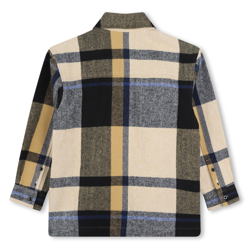 Lang&auml;rmliges Baumwoll-Hemd BOSS 
                        JUNGE