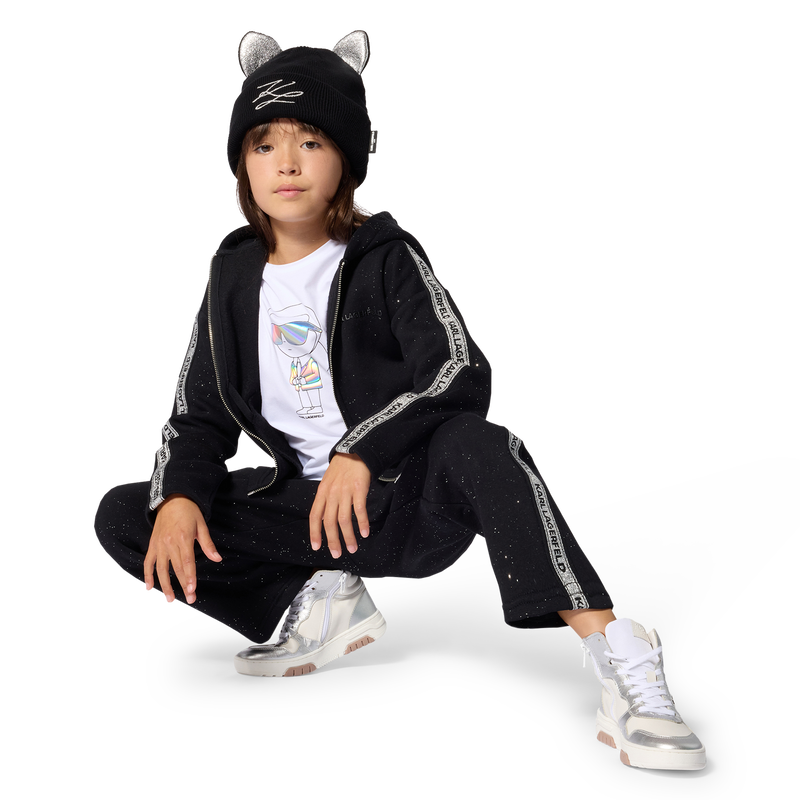 Strickm&uuml;tze KARL LAGERFELD KIDS 
                        M&Auml;DCHEN