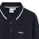 Lang&auml;rmeliges Poloshirt BOSS 
                    JUNGE