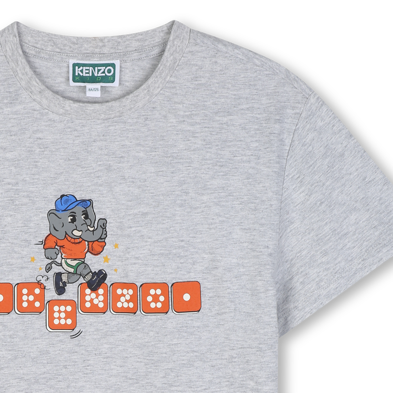 T-Shirt mit kurzen &Auml;rmeln KENZO KIDS 
                        UNISEX